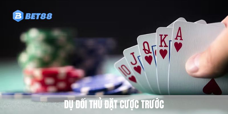 Dụ đối thủ đặt cược trước