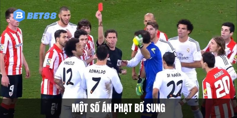 Một số án phạt bổ sung