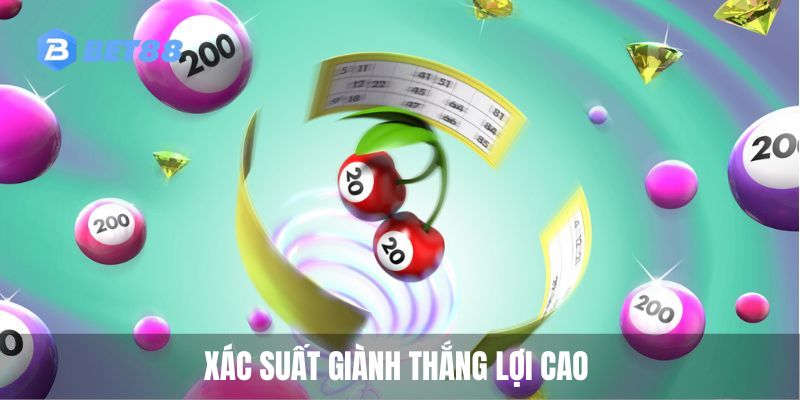 Xác suất giành thắng lợi cao 